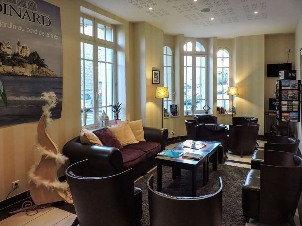 Hotel Balmoral Dinard Restoran fotoğraf